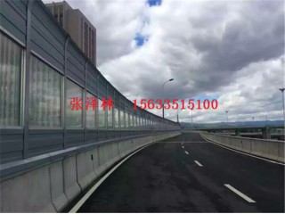 現貨銷售高速金屬隔音墻 公路百葉聲屏障 高架橋梁組合透明聲屏障