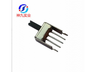 特價 SS-12D08C高殼撥動開關 電子玩具二檔拔動開關 1P2T撥動開關