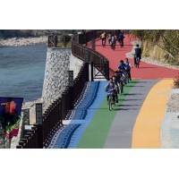 山西陽泉彩色路面改色劑顛覆泛白路面新認知