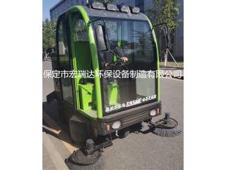 河北電動清掃車，中型掃地車，電動掃路機