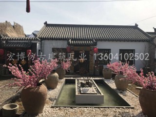 古建筑青磚青瓦生產廠 古建筑青磚青瓦定制