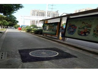 甘肅嘉峪關(guān)瀝青冷刮料攤鋪刮平壓實(shí)即可通車
