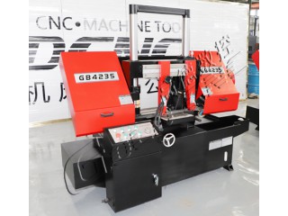 高德數控GB4228金屬帶鋸床 液壓夾緊工作 小型鋸床