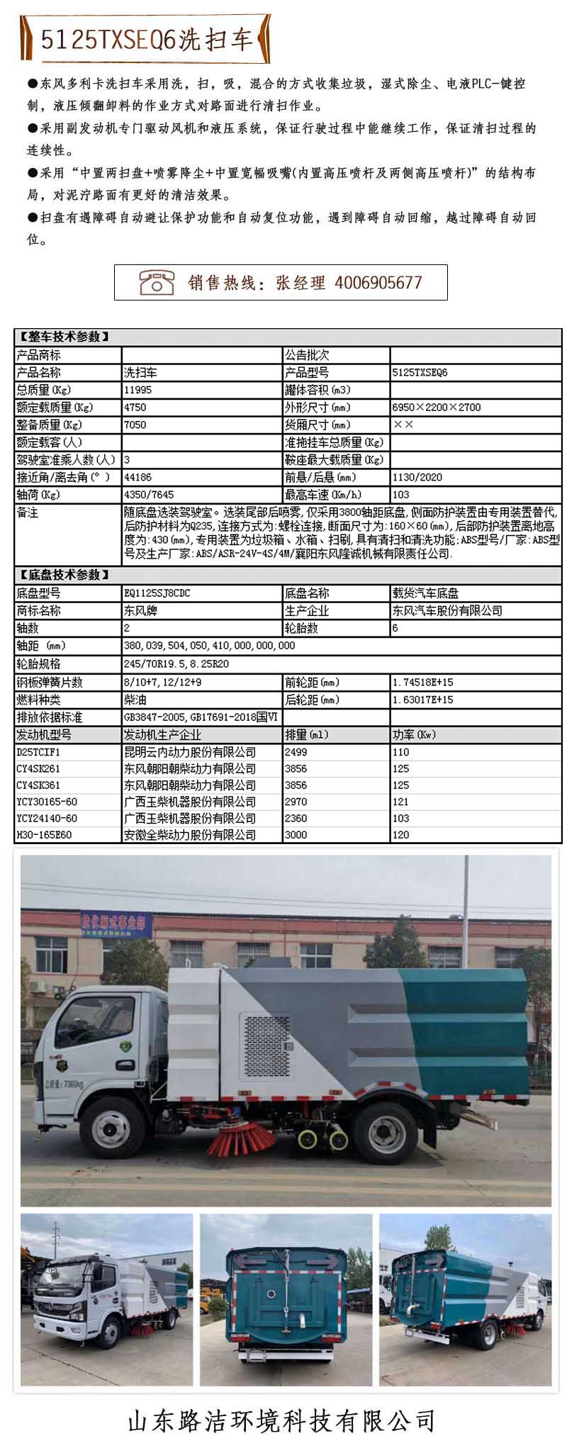5125TXS洗掃車