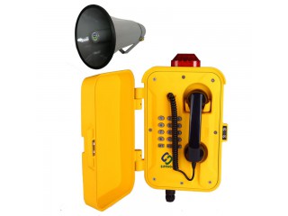 高噪音環(huán)境擴(kuò)音對(duì)講電話機(jī)，廣播呼叫系統(tǒng)，抗噪音SIP廣播電話