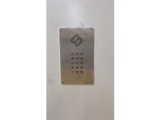 潔凈室專用電話機(jī)，負(fù)壓車間專用嵌入式不銹鋼電話機(jī)SIP-IT-13