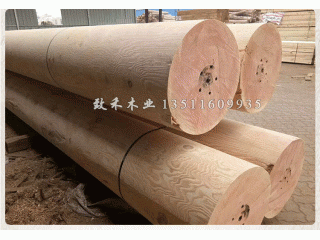 花旗松圓柱實木柱子防腐木涼亭立柱松木木方仿古圓木戶外橫梁古建