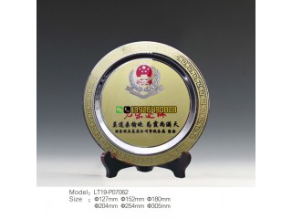 稅局獎牌 稅局退休紀念品定做廠家 從業周年留念禮品