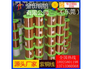 綿陽t6紫銅線-t2抗折彎紫銅線，高純度t5紫銅線