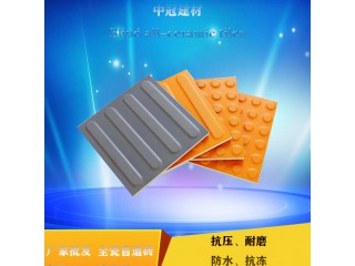 地鐵灰色全瓷盲道磚批發 浙江盲道止步磚廠家6