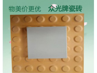 河南民營企業-眾光全瓷盲道磚生產廠家