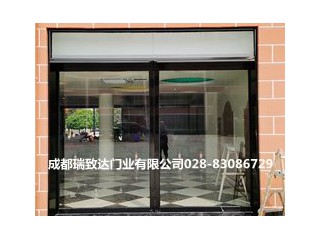 成都感應門定制 自動玻璃感應門移門電機機組