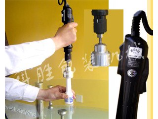 石家莊科勝手持電動(dòng)旋蓋機(jī)丨蘋(píng)果醋旋蓋機(jī)