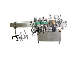 石家莊科勝雙面側貼貼標機 | 玻璃瓶貼標機