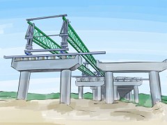 120T架橋機廠家貴州遵義公路橋梁架橋機