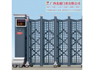 南寧成品伸縮門|南寧門衛伸縮門|南寧廠門伸縮門