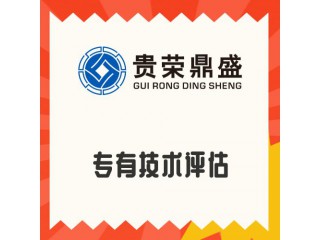 河南省商丘市專有技術評估資產評估今日新訊