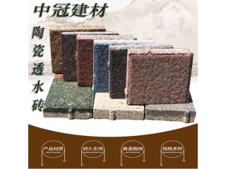 生態城市環保透水磚  眾光透水磚廠家助力城市建設 J