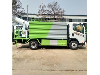 綠化5噸灑水車小型霧炮抑塵車多少錢一輛山東生產廠家報價價格表