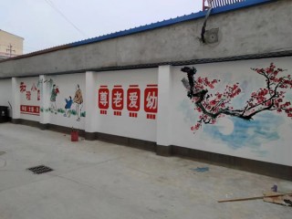 任丘文化墻繪制，學校幼兒園墻體彩繪，墻體繪畫，墻體廣告