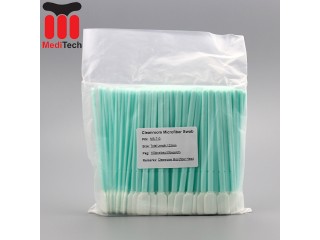 MS超細纖維布頭工業無塵凈化棉簽 工業無塵凈化擦拭棒