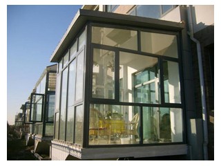 辦公樓大廈斷橋鋁合金門窗，金屬百葉窗，河北河間生產廠家