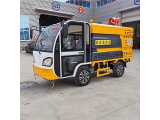 山東電動(dòng)四輪高壓清洗車電動(dòng)小型高壓沖洗車廠家直銷價(jià)格